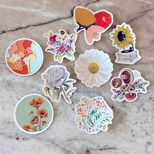 Flower stickers 🌺